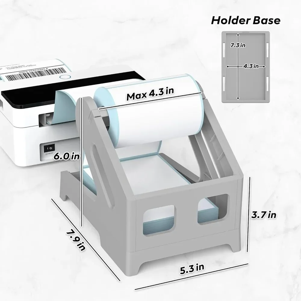LABEL HOLDER FOR ROLLS AND FANFOLD LABELS, DESKTOP NEW